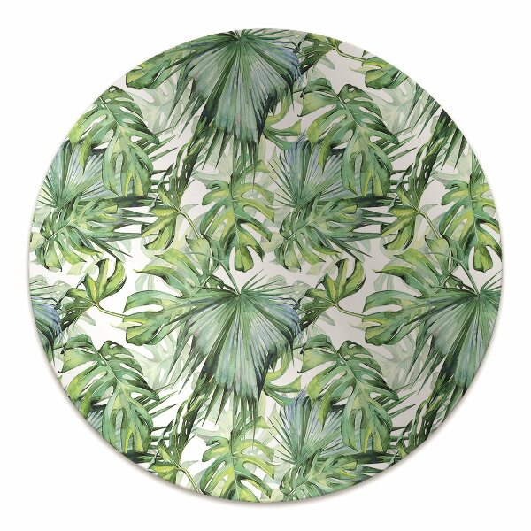 Desk chair mat dense jungle