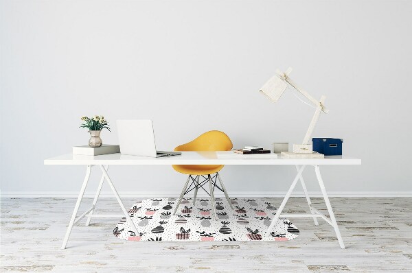 Office chair floor protector Pots on the dot
