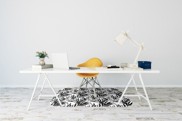 Office chair mat The black monster