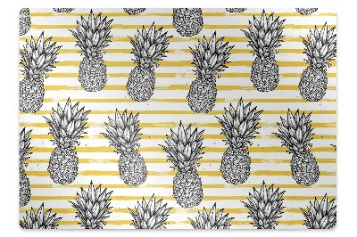 Office chair mat Pineapple