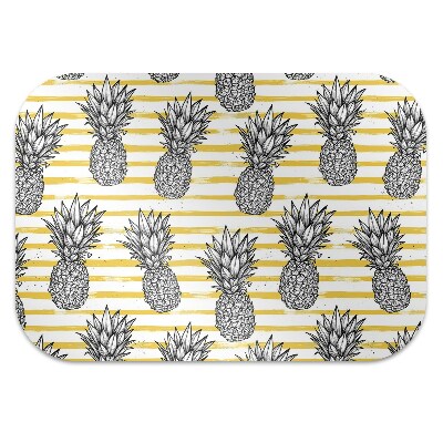 Office chair mat Pineapple