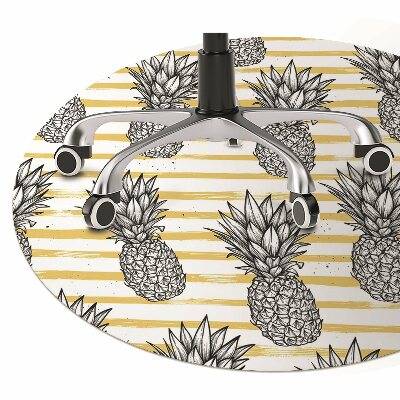 Office chair mat Pineapple