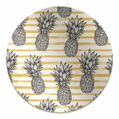 Office chair mat Pineapple