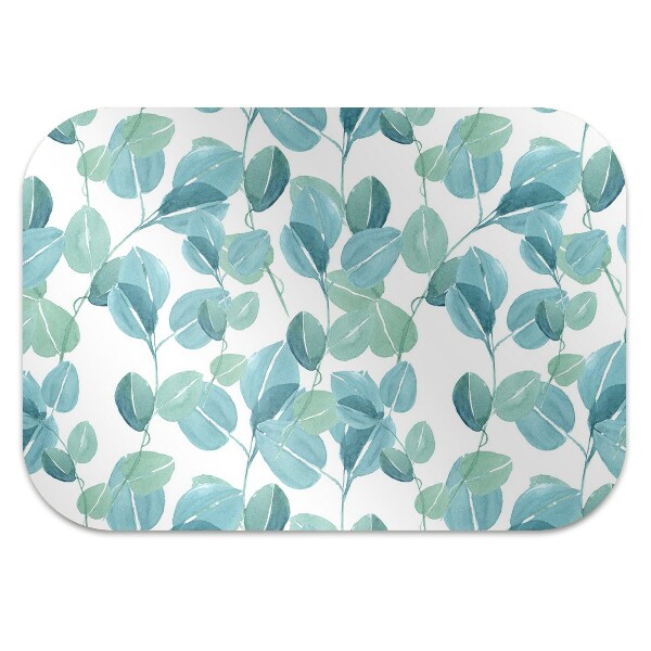 Office chair floor protector Eucalyptus