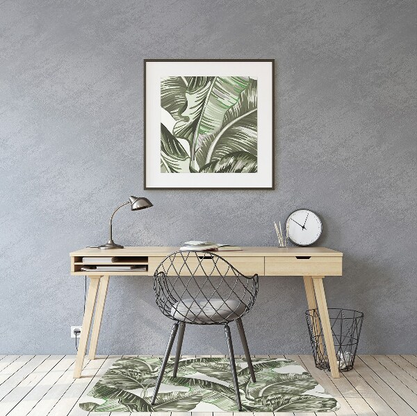 Chair mat floor panels protector banana leaves