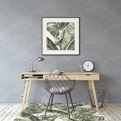 Chair mat floor panels protector banana leaves