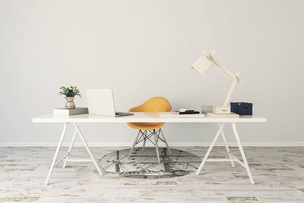 Office chair floor protector vintage ship