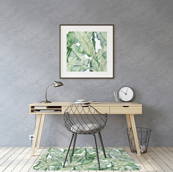 Chair mat floor panels protector banana leaves