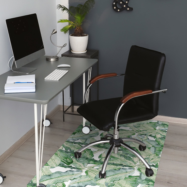 Chair mat floor panels protector banana leaves