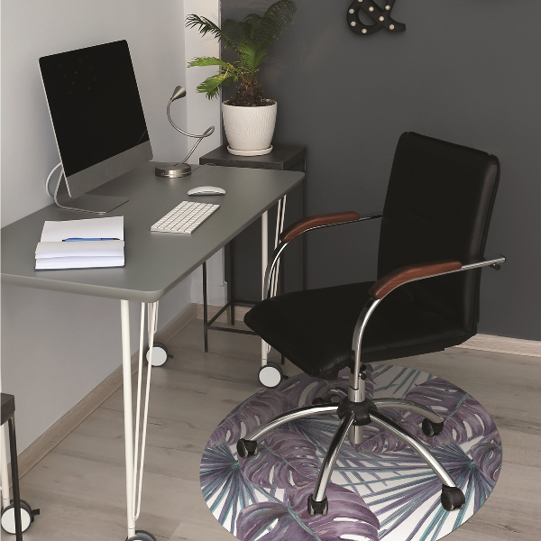 Office chair mat leaves Monsters