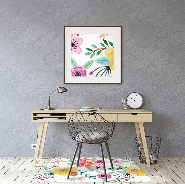 Office chair floor protector Magic Garden