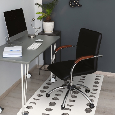 Office chair mat Moon