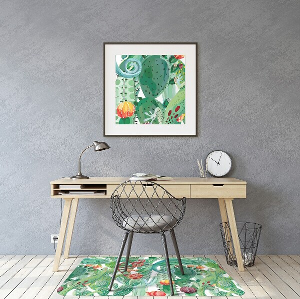 Office chair floor protector chameleons