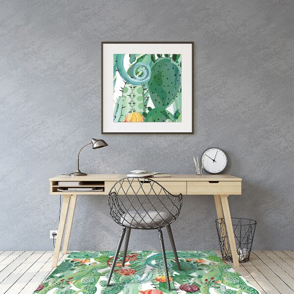 Office chair floor protector chameleons