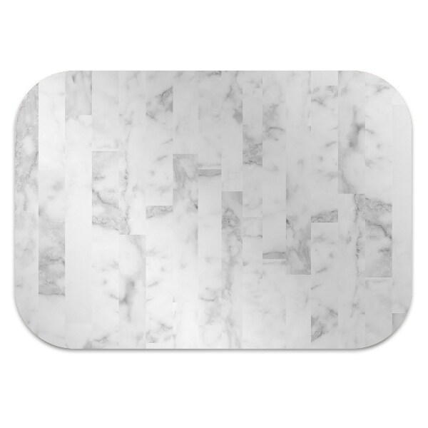 Office chair mat Marble