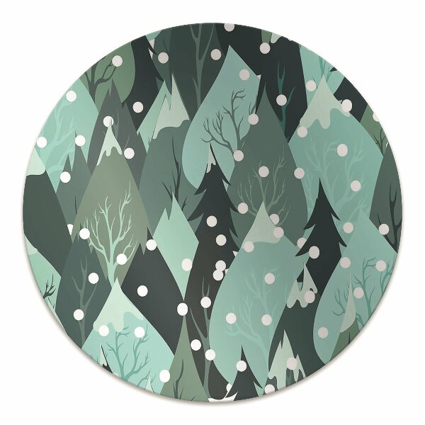 Desk chair mat cold mountain