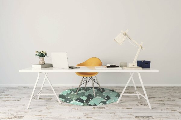Desk chair mat cold mountain