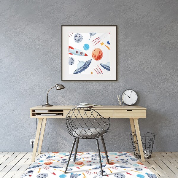 Office chair floor protector Astronaut