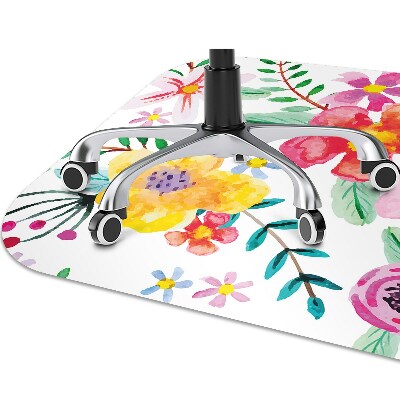 Office chair mat Magic Garden