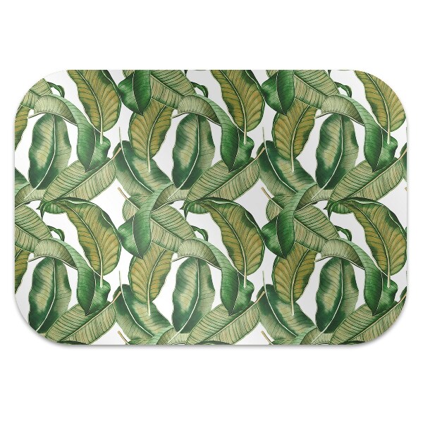 Office chair mat leaves Botanical