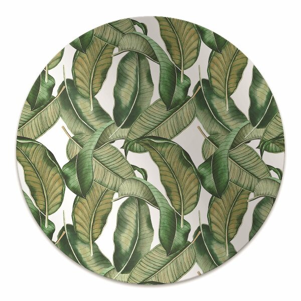 Office chair mat leaves Botanical