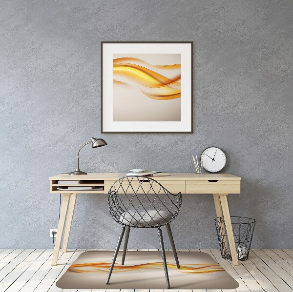 Office chair mat Flame