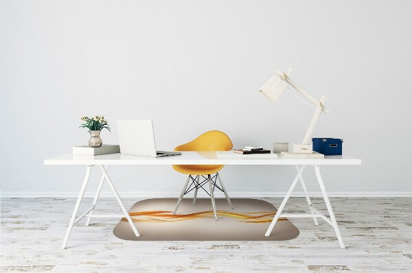 Office chair mat Flame