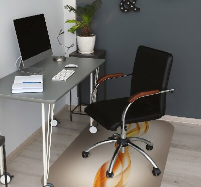 Office chair mat Flame