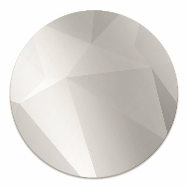 Chair mat floor panels protector Abstraction White