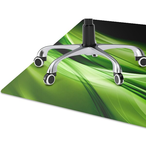 Computer chair mat Abstraction grassy