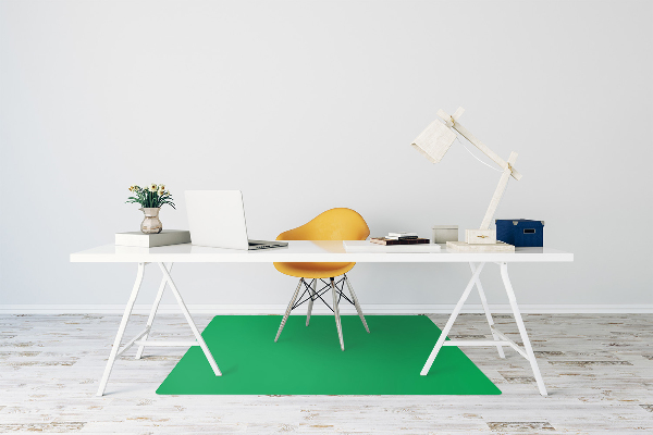 Office chair mat Grassy green color