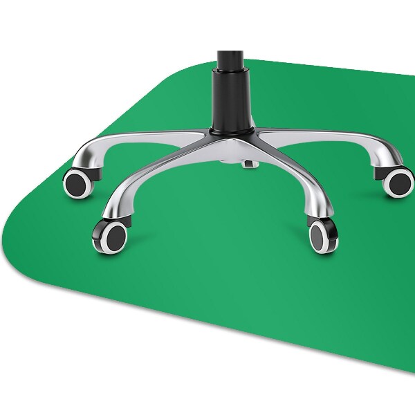 Office chair mat Green color