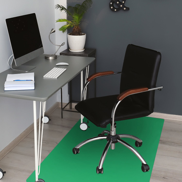 Office chair mat Green color