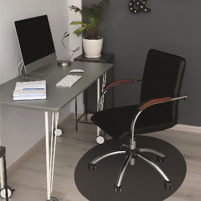 Office chair mat Black colour