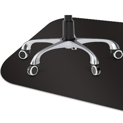 Office chair mat Black colour