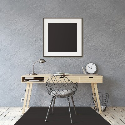 Office chair mat Black colour