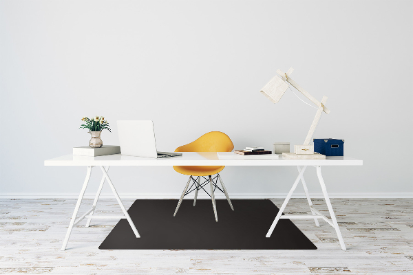 Office chair mat Black colour