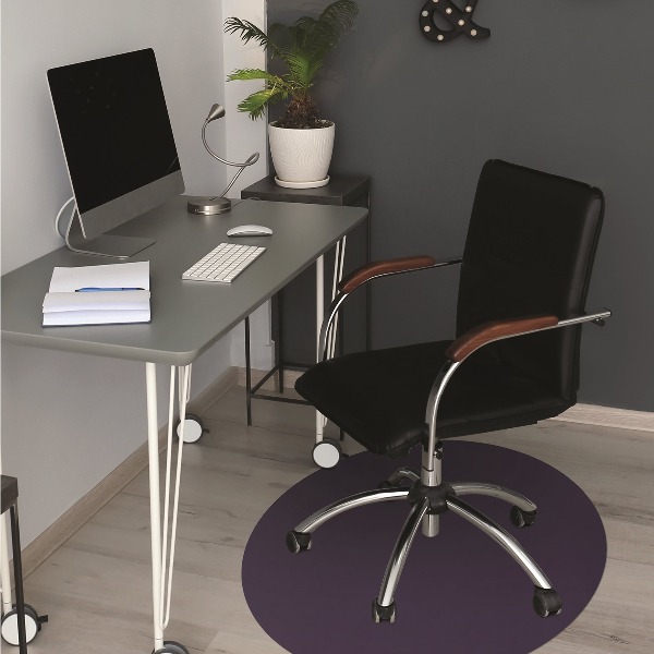Office chair mat Color Steel blue