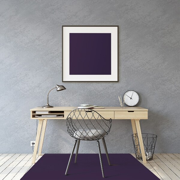 Office chair mat Color Steel blue