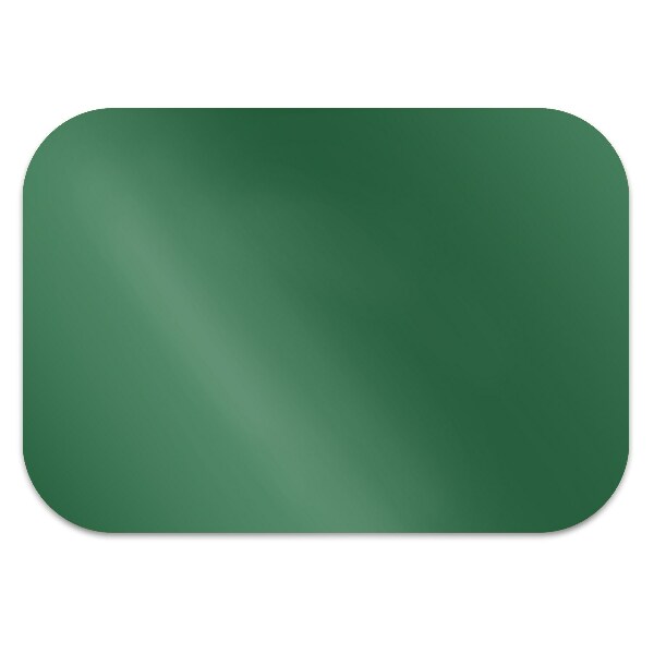 Desk chair mat Color Forest Green