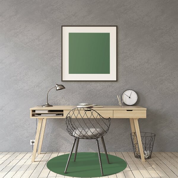 Desk chair mat Color Forest Green