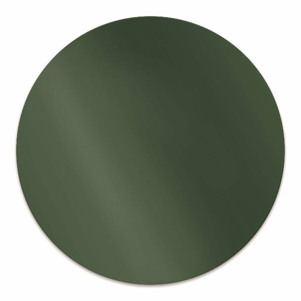 Office chair floor protector Dark green color