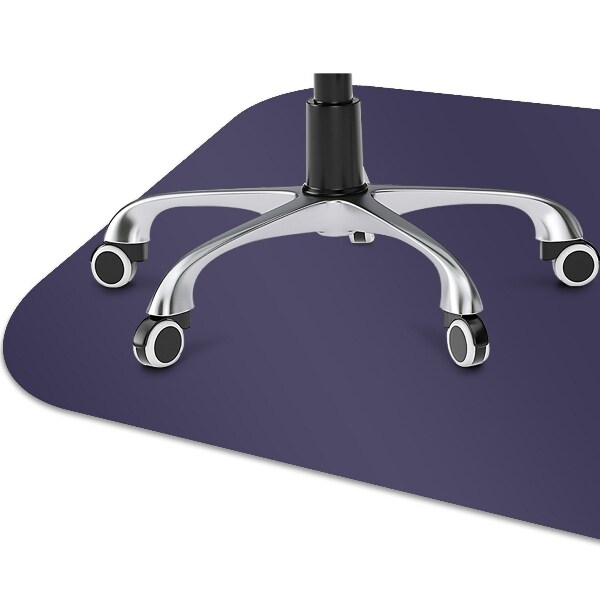 Office chair floor protector Navy blue