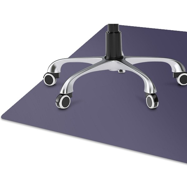 Office chair floor protector Navy blue