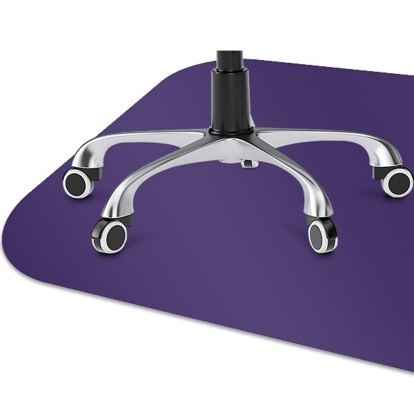 Office chair floor protector color Cobalt