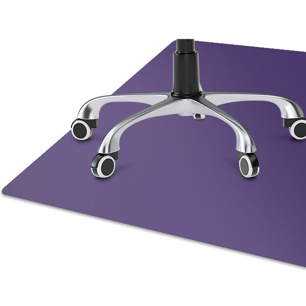 Office chair floor protector color Cobalt