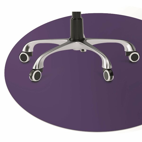 Office chair floor protector color Cobalt