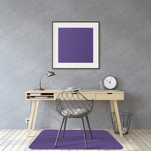 Desk chair floor protector Color Royal Navy