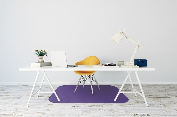 Desk chair floor protector Color Royal Navy
