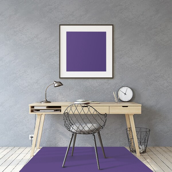 Desk chair floor protector Color Royal Navy